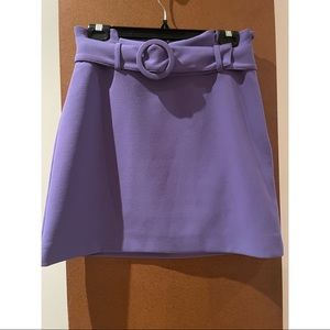 TOPSHOP belted skirt